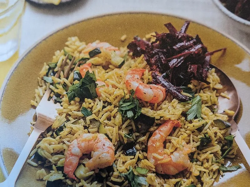 Sri Lankan Prawn Pilaf