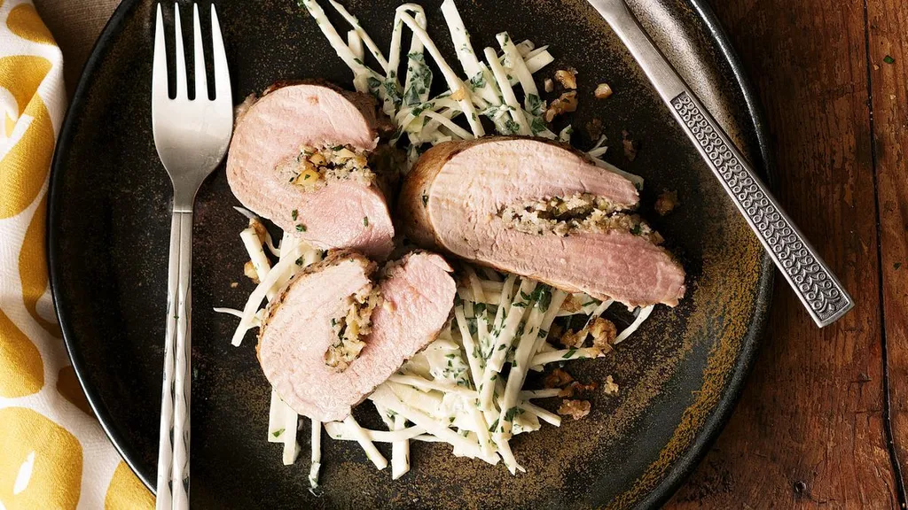 Chicken goujons with caramelized lemons