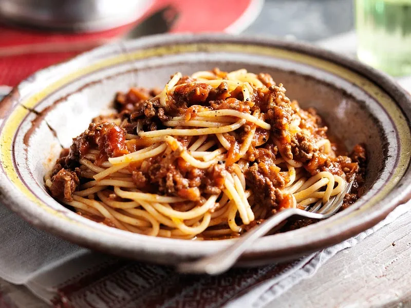 Easy spaghetti bolognese
