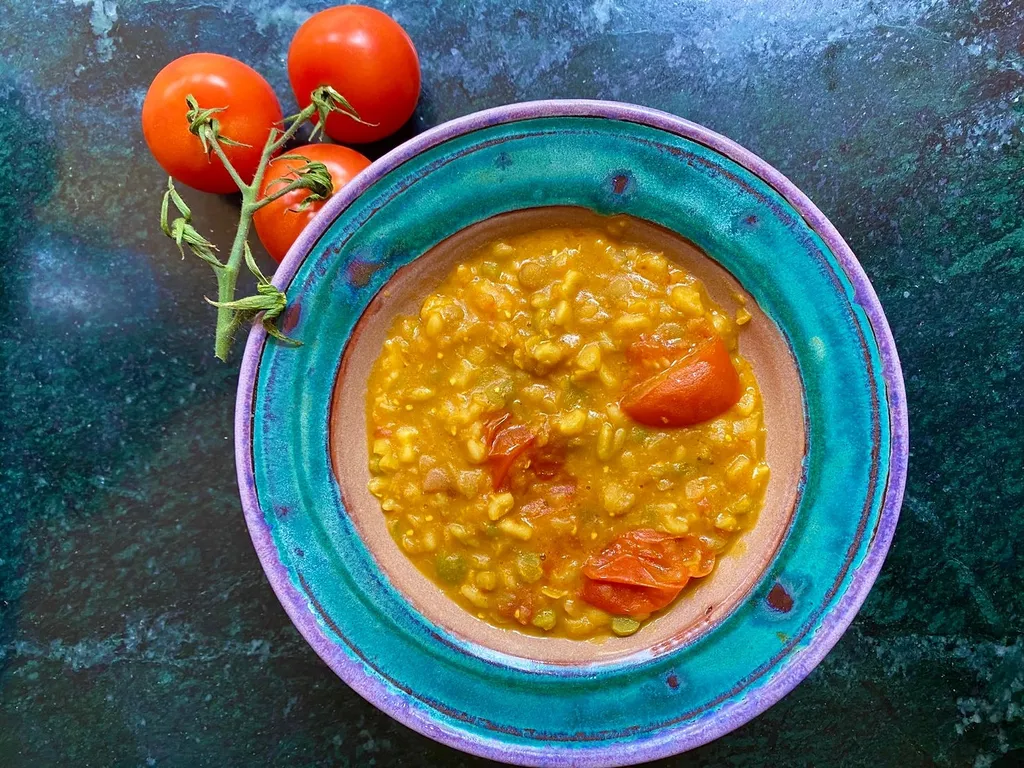 Dhal in freezer