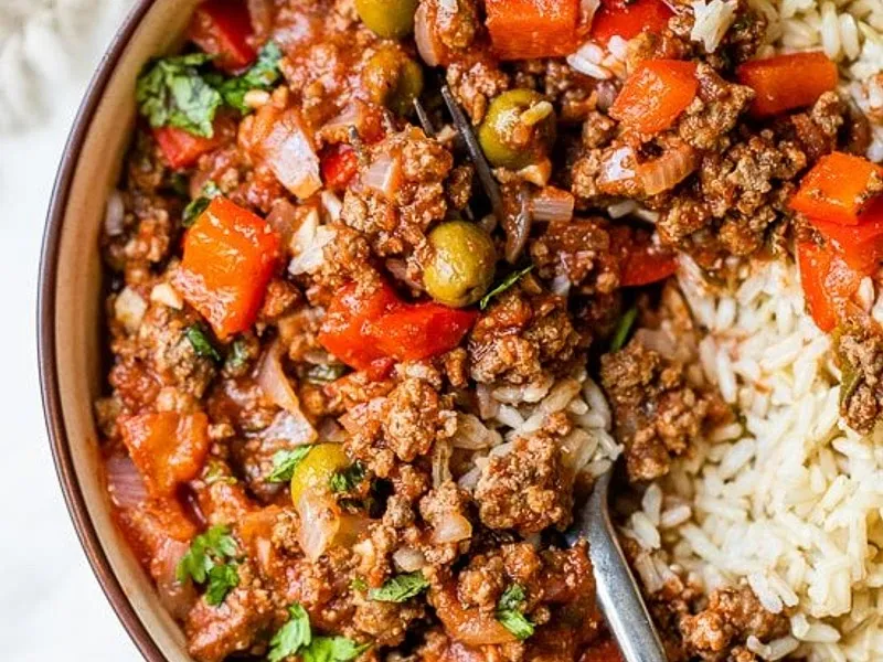 Crock Pot Picadillo - Laura's version