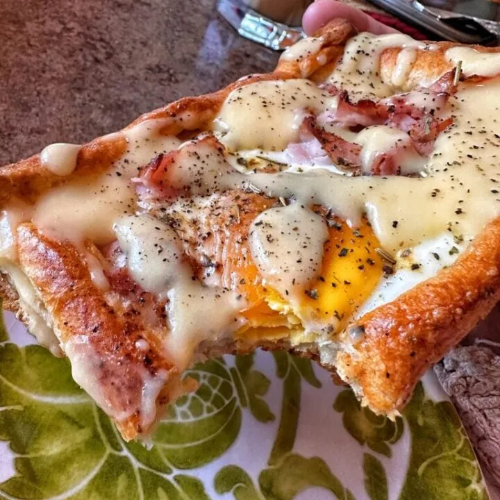 Cheese & chive omelette