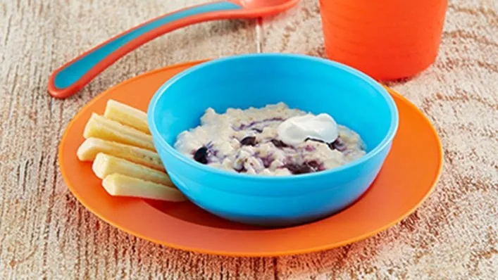 Blueberry porridge