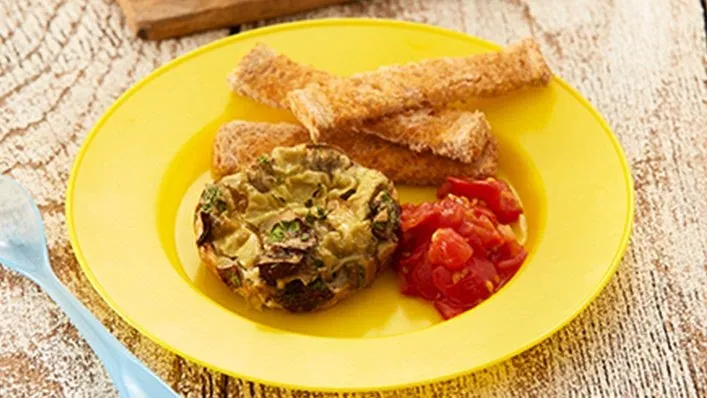 Egg and mushroom cups