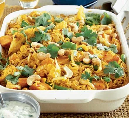 Vegetable biryani