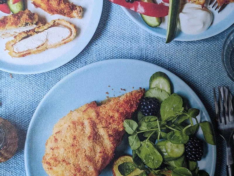Inside out chicken kiev