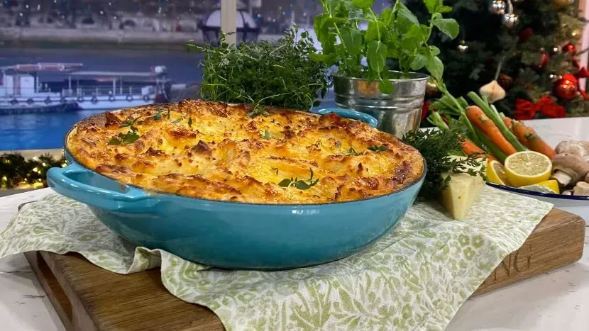 Halloumi cottage pie