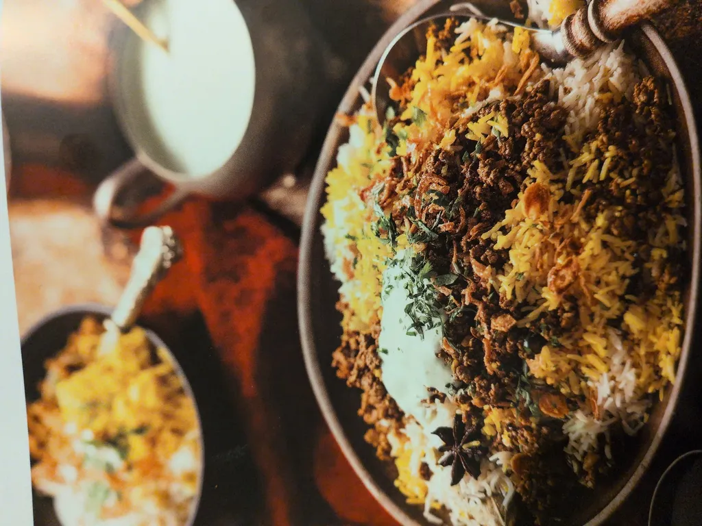 Beef biryani