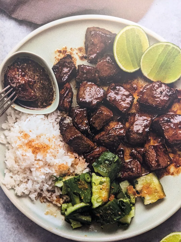 Vietnamese shaking beef