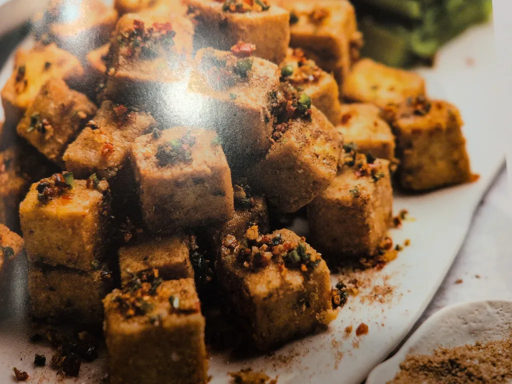 Crispy salt and pepper tofu